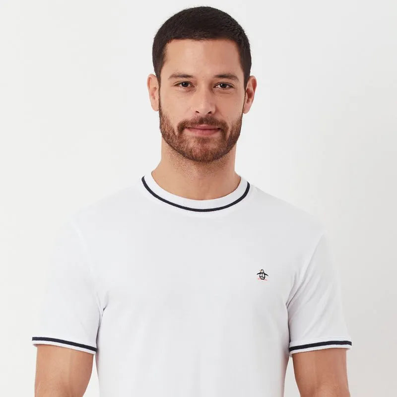 Camiseta Piquet Branca Original Penguin