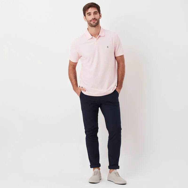 Polo Piquet lisa Rosa Original Penguin