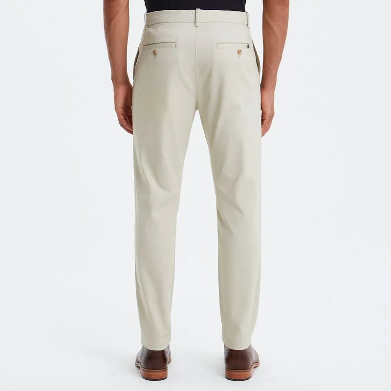 Calça Chino de Sarja Areia Original Penguin