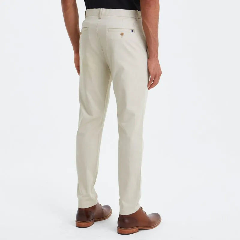 Calça Chino de Sarja Areia Original Penguin