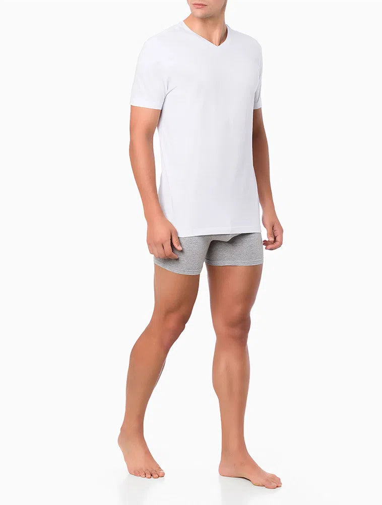 Kit 2 Camisetas Classicas Calvin Klein Branco