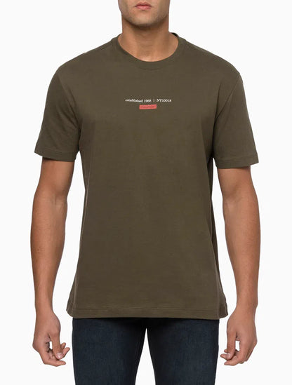 Camiseta Calvin Klein NY Militar