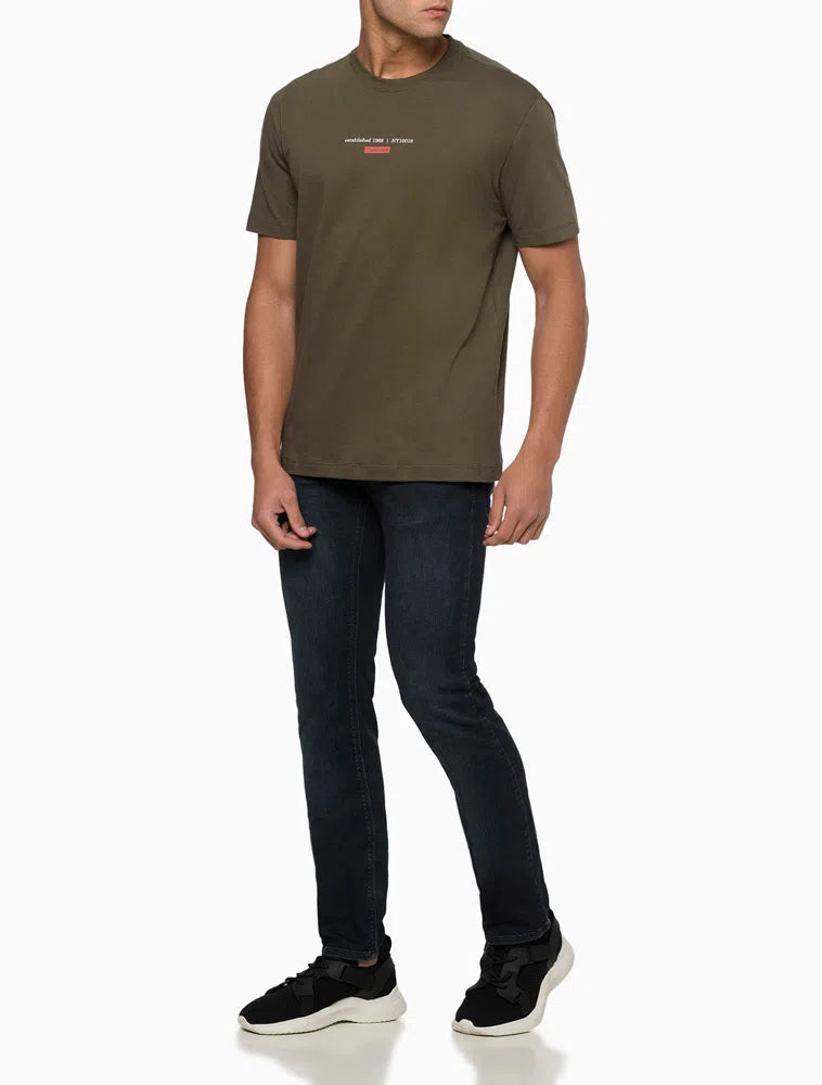 Camiseta Calvin Klein NY Militar