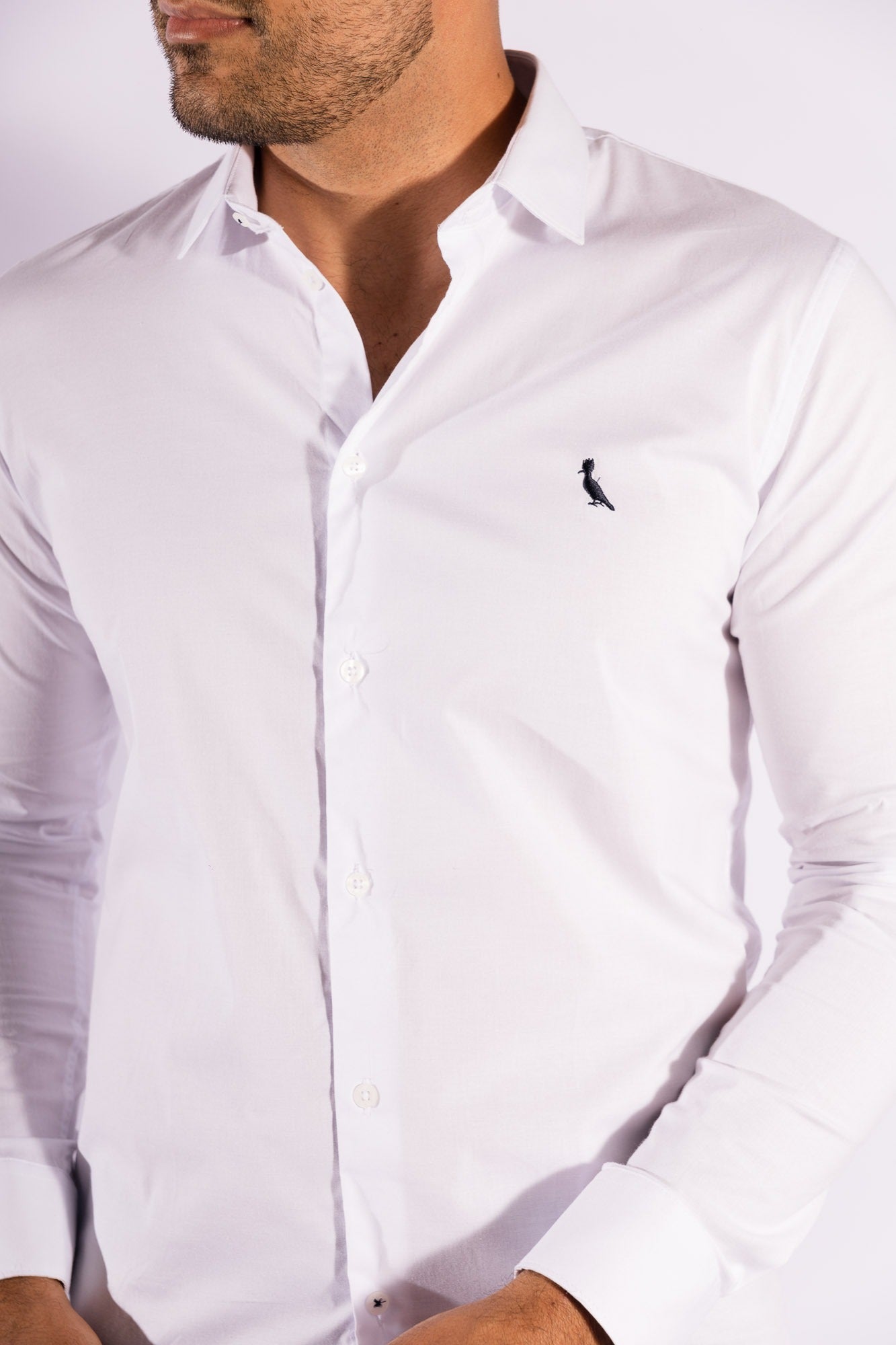 Camisa ML Enxuta Branca Reserva