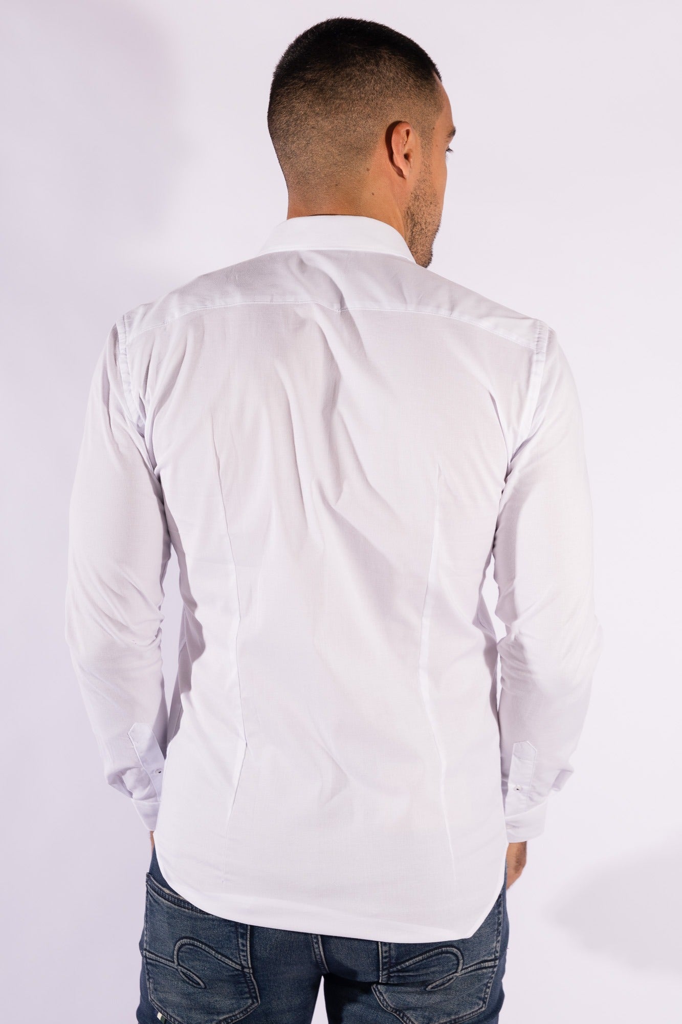 Camisa ML Enxuta Branca Reserva