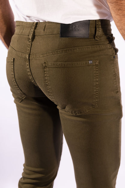 Calça COnt Skinny Color Militar Reserva