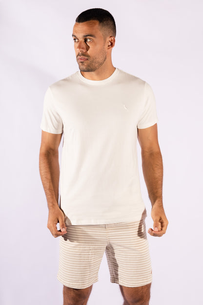 Camiseta Pica-Pau Bordado Off White Reserva