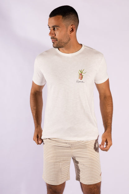 Camiseta Estampa Pitaya Off White Reserva