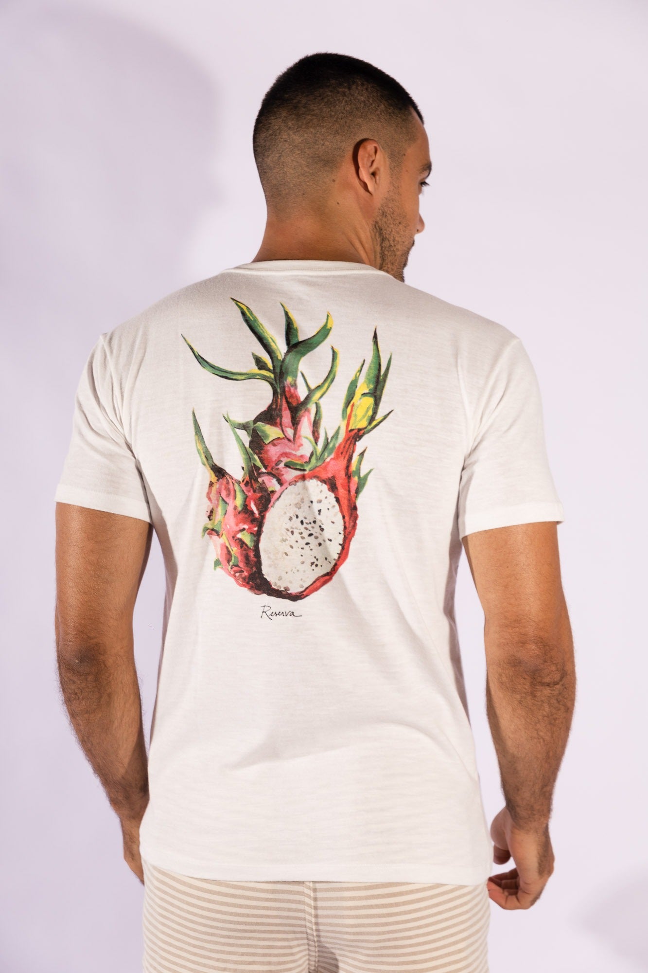 Camiseta Estampa Pitaya Off White Reserva