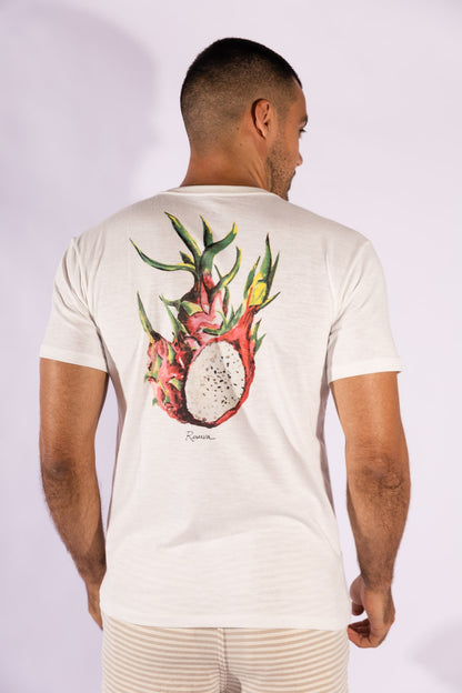 Camiseta Estampa Pitaya Off White Reserva