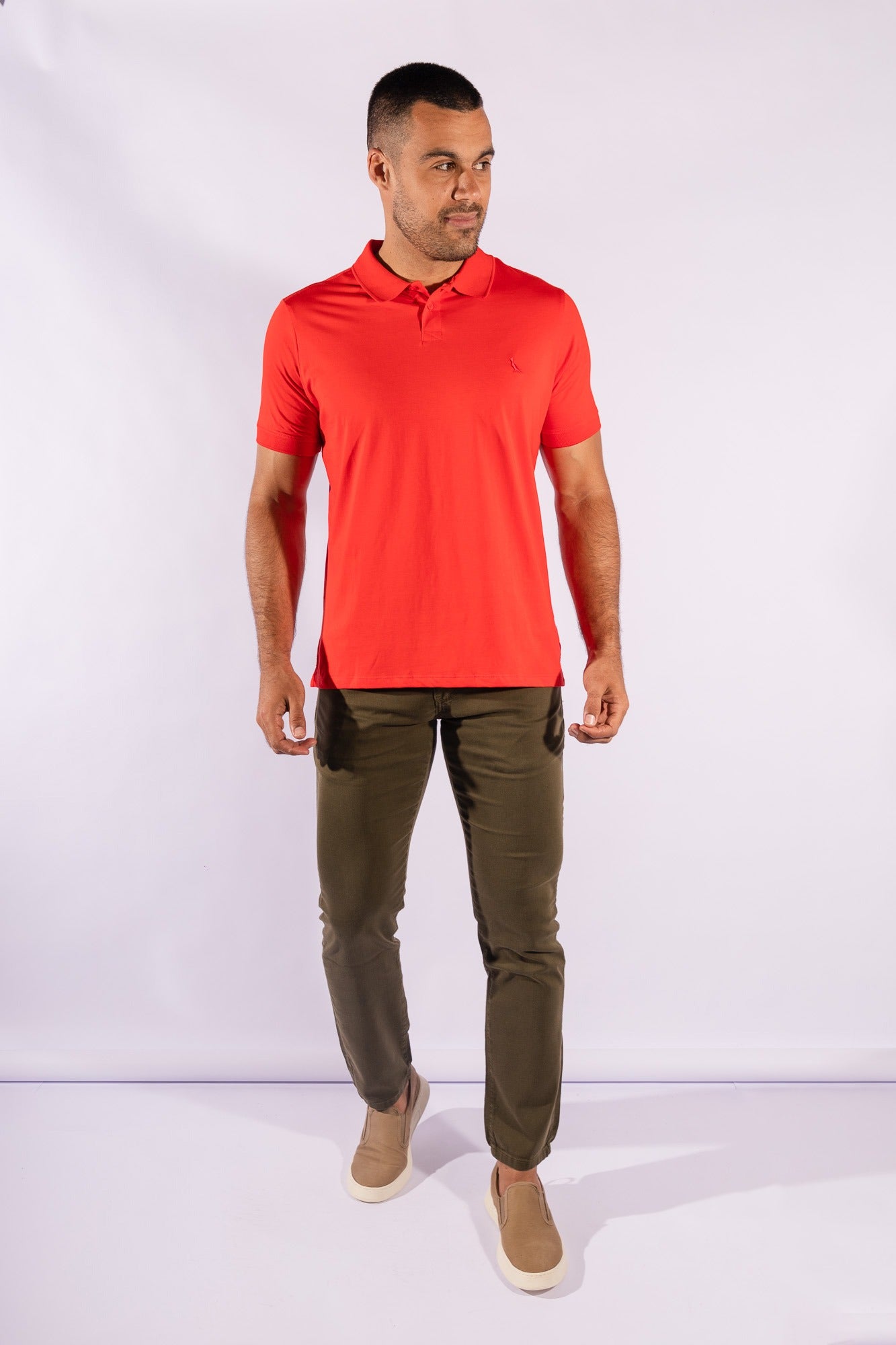 Polo Pima Vermelho Reserva