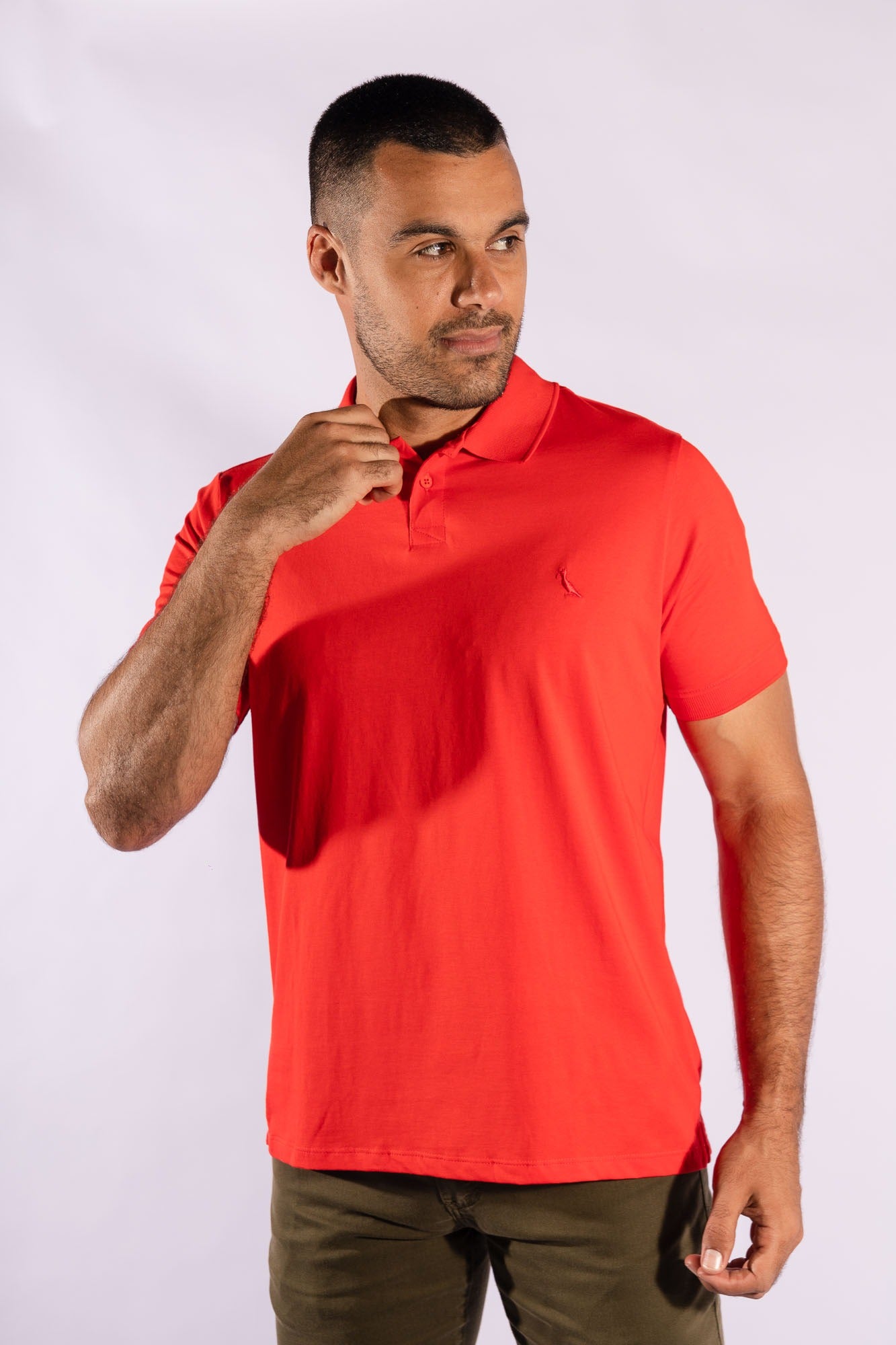 Polo Pima Vermelho Reserva