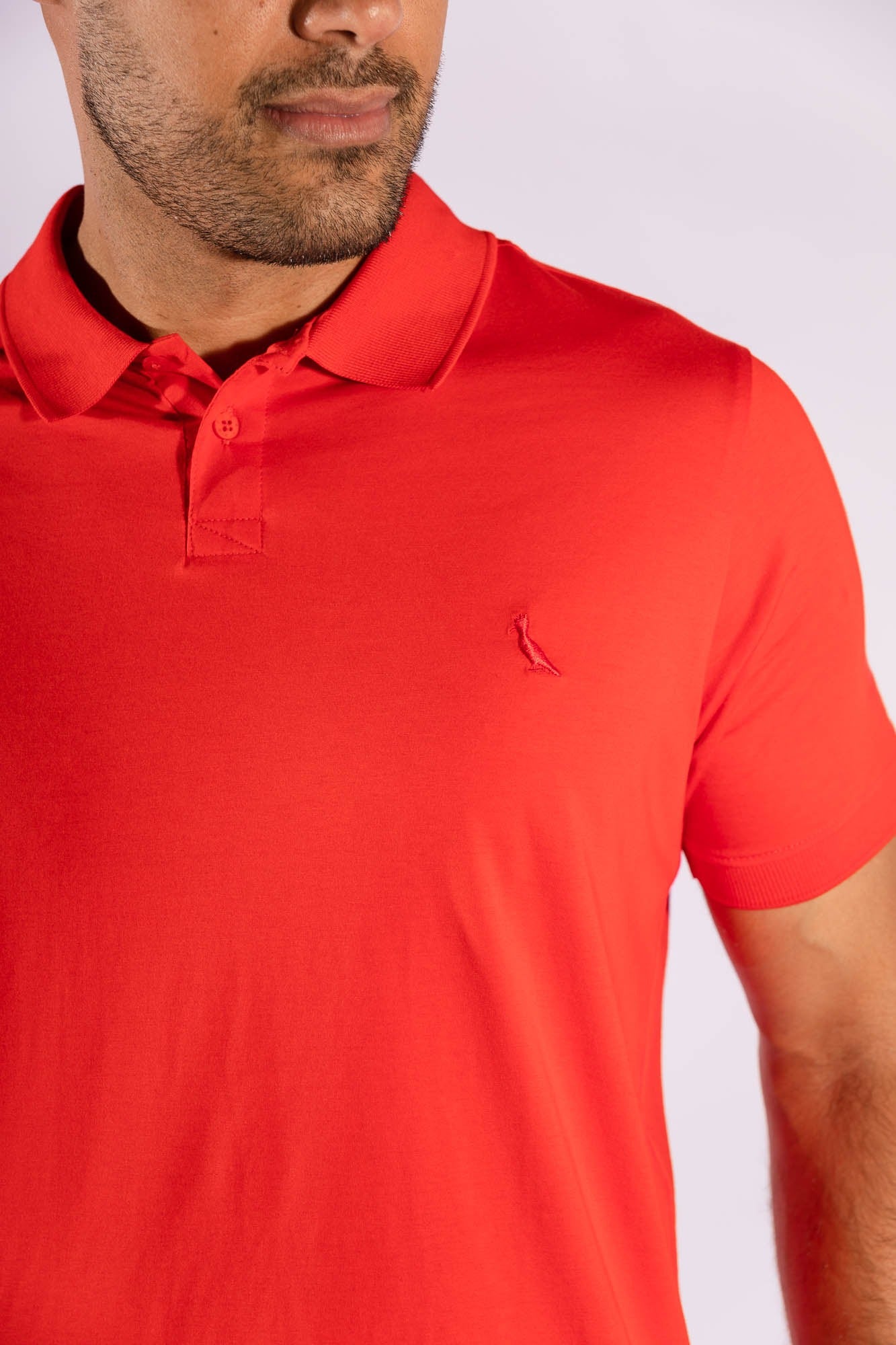 Polo Pima Vermelho Reserva