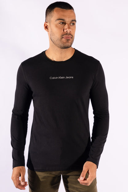 Camiseta ML Preta Calvin Klein