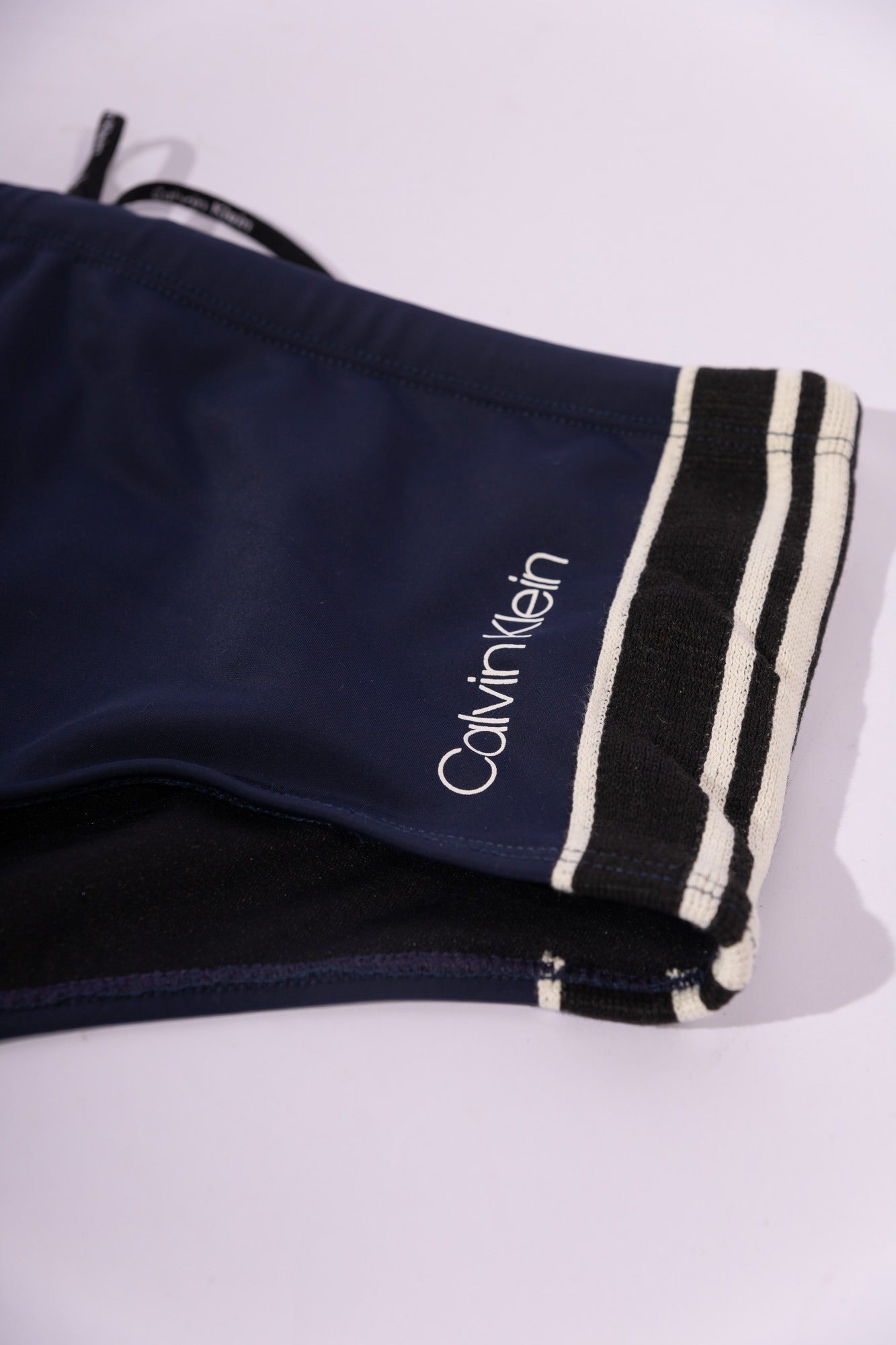 Sunga Trunk Lisa Com Gorgurão Calvin Klein Swimwear