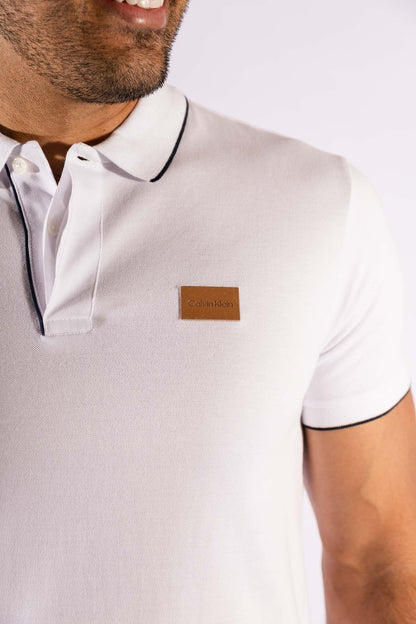 Polo MC Termocolante Branca Calvin Klein