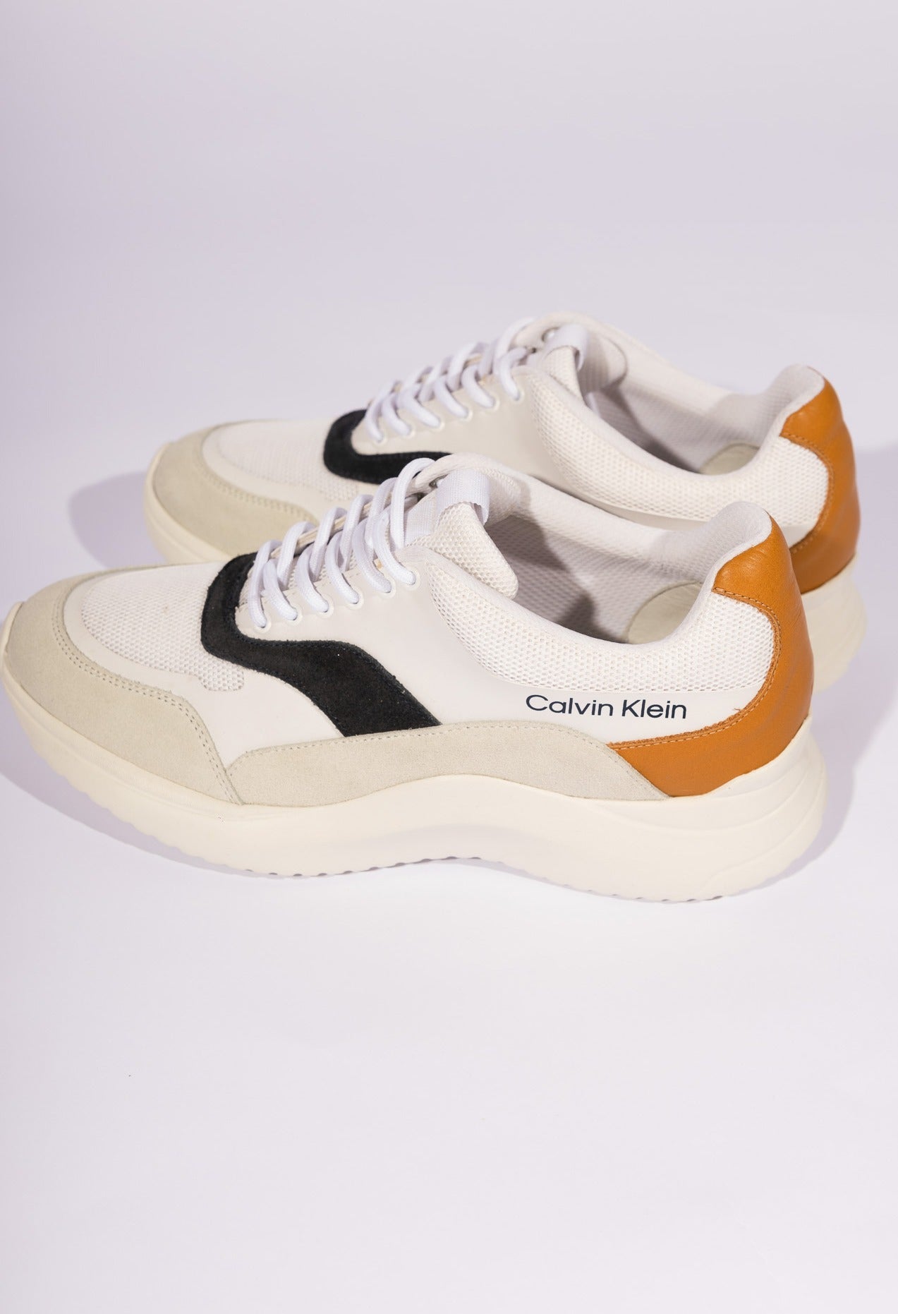 Tenis Nylon Recortes Calvin Klein